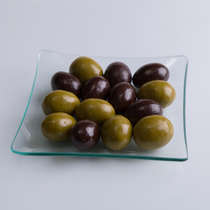Olives noires et vertes : 