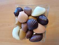 Coquillages de Pques Valrhona : Confiseries