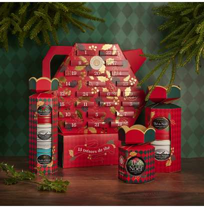 Calendrier de l'avent th  : Th
