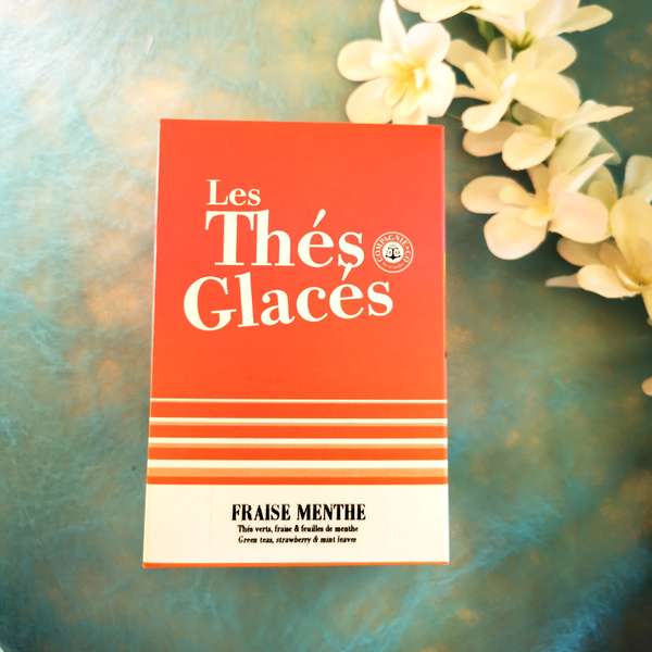 Th� glac� fraise menthe : Th�